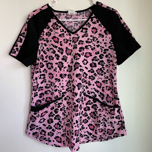 Scrubstar Tops - Scrubstar Animal Print Scrub Top